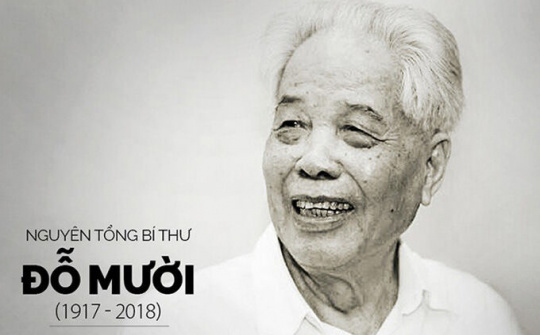 Nguyên Tổng Bí thư Đỗ Mười từ trần