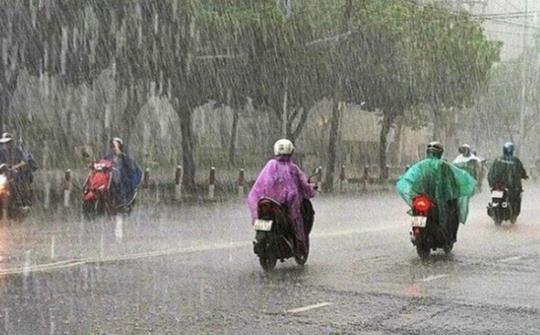 Dự báo thời tiết 20/10: Mưa rào rải rác trên cả nước