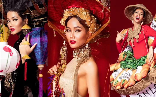 Top 6 'National Costume' đã lộ diện, khán giả thất vọng tràn trề với thiết kế 'Bánh mì'