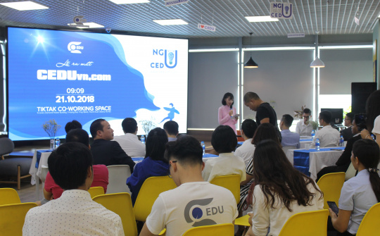 Ra mắt mô hình giáo dục trực tuyến CEDU và trao giải cuộc thi 'Việt Nam đi và đến'
