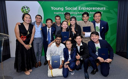 Việt Nam lọt Top 7 của Chương trình Doanh nhân xã hội trẻ 2018