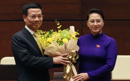 Quốc hội phê chuẩn bổ nhiệm Bộ trưởng Bộ TT&TT