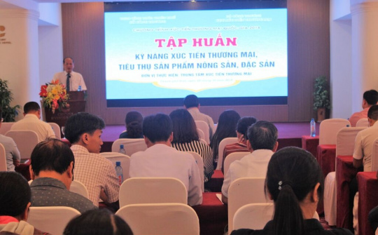 Huế: Tập huấn nâng cao kỹ năng xúc tiến thương mại nông sản, đặc sản