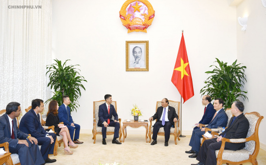 Thủ tướng tiếp lãnh đạo Tập đoàn Coca - Cola