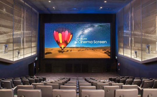 Màn hình LED thay thế máy cho máy chiếu ở rạp phim Việt từ tháng 12