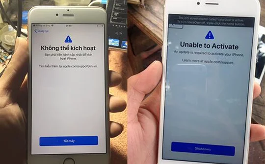Khi iPhone, iPad bỗng dưng biến thành 'cục gạch'