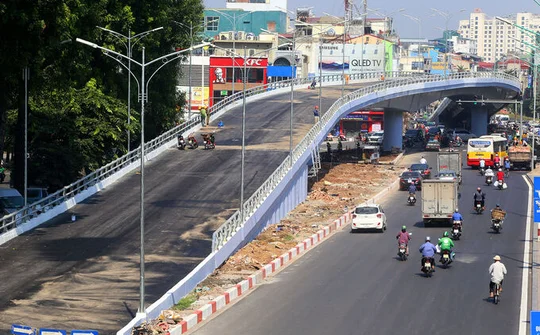 Cầu vượt hơn 300 tỷ đồng ở Hà Nội thông xe vào ngày 7/10