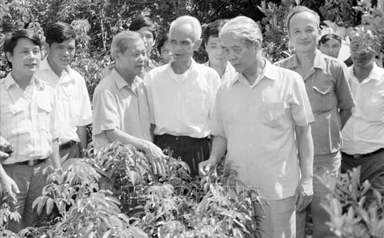 Tổng Bí thư Đỗ Mười - tận tụy với Đảng, tận hiếu với dân