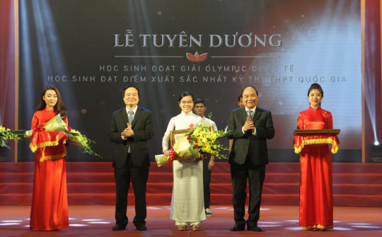 Học sinh đạt giải quốc gia, quốc tế sẽ được tăng mức thưởng