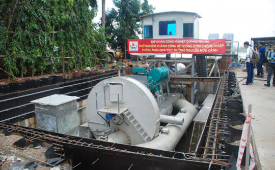 TP Hồ Chí Minh: Tạm ứng 10 tỷ đồng đưa siêu máy bơm đường Nguyễn Hữu Cảnh hoạt động trở lại