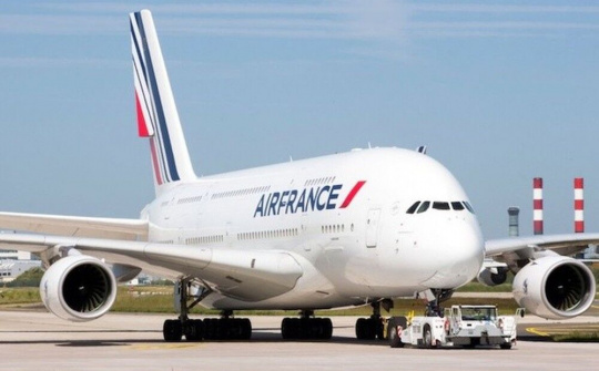 Miễn thuế hàng hóa nhập khẩu của Hãng hàng không Pháp Air France