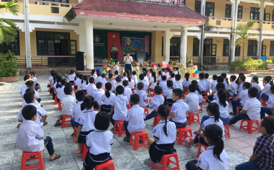 Trường Tiểu học Hoằng Phúc: Tất cả vì học sinh thân yêu