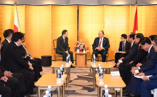 Thủ tướng tiếp một số doanh nghiệp Nhật Bản