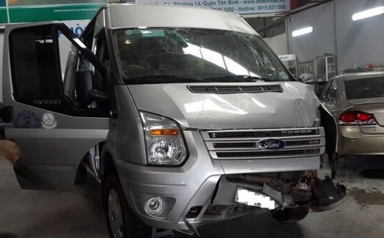 Gia Lai: Va chạm giữa 2 xe ô tô, 1 người chết, 6 người bị thương