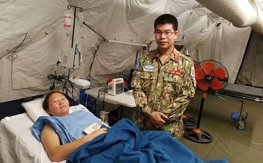 Bệnh viện Dã chiến Việt Nam tại Nam Sudan tiếp nhận những bệnh nhân đầu tiên