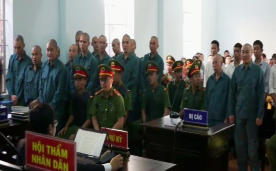 Bản án nghiêm minh cho các đối tượng gây rối ở Bình Thuận