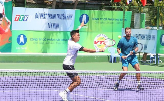 Hoàng Nam lọt vào tứ kết đôi nam Việt Nam F5 Futures