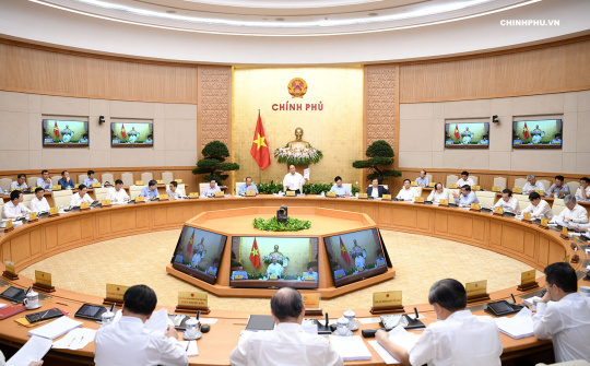 Nghị quyết phiên họp Chính phủ thường kỳ tháng 10/2018