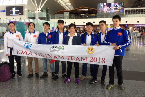 Việt Nam giành Huy chương Vàng Olympic Thiên văn và Vật lí thiên văn quốc tế