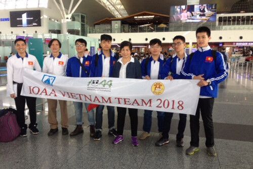Việt Nam giành Huy chương Vàng Olympic Thiên văn và Vật lí thiên văn quốc tế