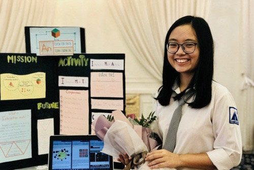 Bảng thành tích 'khủng' của cô gái vàng toán học Việt Nam