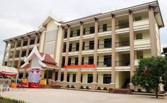 Khánh thành trường học tại Lào - quà tặng của Tổng Bí thư, Chủ tịch nước Nguyễn Phú Trọng