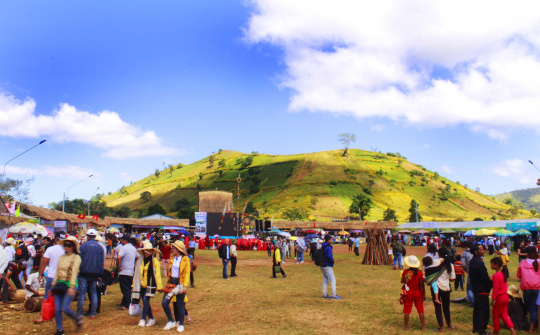 Gia Lai: Sôi động Lễ hội hoa Dã Quỳ - núi lửa Chư Đang Ya