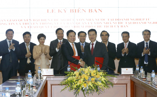 Bàn giao VNPT và Mobifone về Uỷ ban quản lý vốn Nhà nước