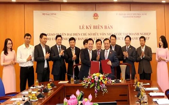 Bộ Tài chính bàn giao SCIC về Ủy ban Quản lý vốn Nhà nước