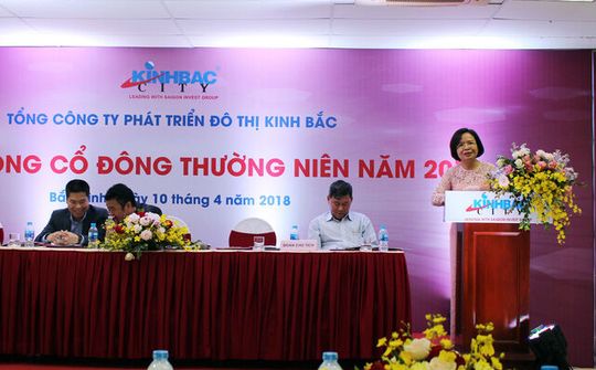 Tổng công ty Kinh Bắc (KBC) đặt mục tiêu lãi 800 tỷ trong năm 2018