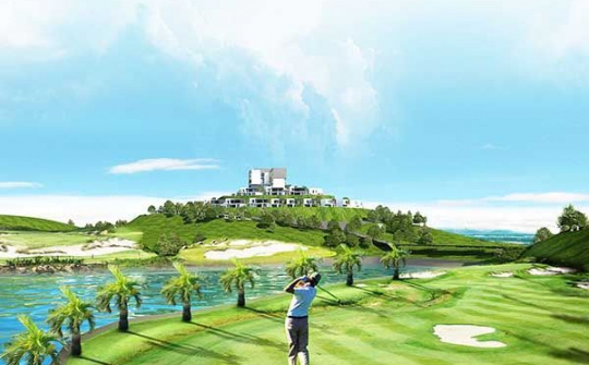 Mô hình BĐS nghỉ dưỡng sân golf tại Yên Dũng Resort & Golf Club