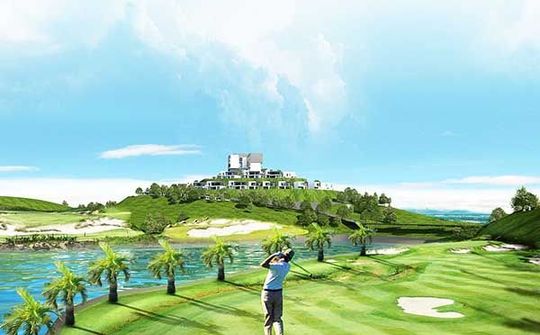 Mô hình BĐS nghỉ dưỡng sân golf tại Yên Dũng Resort & Golf Club