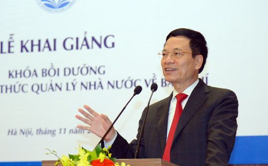 Bộ trưởng Nguyễn Mạnh Hùng: Báo chí phản ánh được dòng chảy chung của xã hội