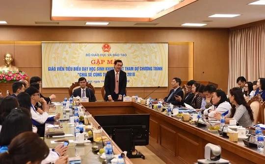 Bộ GD&ĐT tôn vinh những giáo viên tiêu biểu dạy học sinh khuyết tật