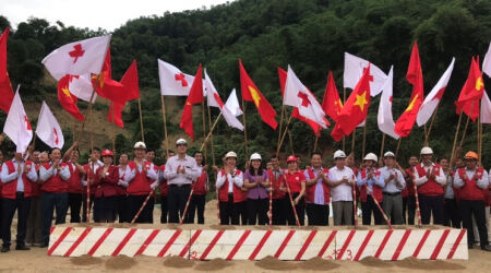 Thanh Hóa: Hỗ trợ xây tặng 84 ngôi nhà Chữ thập đỏ cho người dân vùng lũ