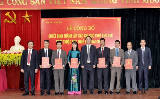 Hải Dương là địa phương đầu tiên hợp nhất 100% Chi cục Thuế