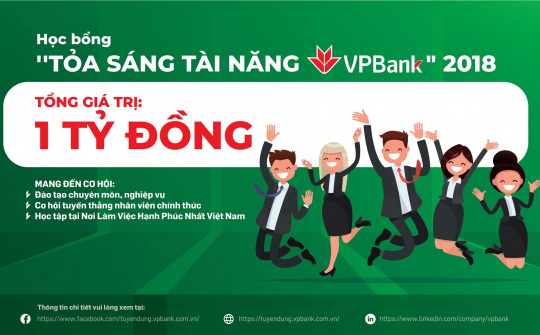 Ra mắt Quỹ học bổng tài năng VPBank 2018