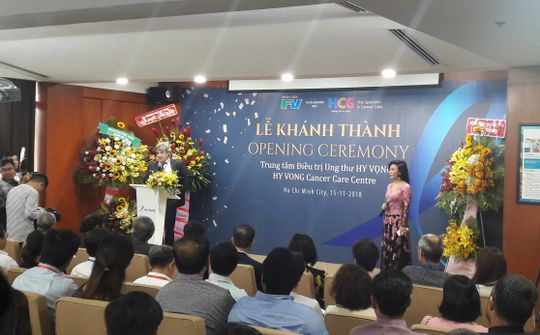 Bệnh viện Pháp Việt khánh thành Trung tâm điều trị ung thư Hy Vọng