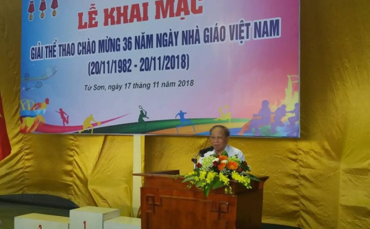Trường ĐH Kinh doanh và Công nghệ Hà Nội: Khai mạc giải thể thao sinh viên