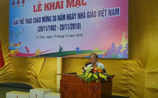 Trường ĐH Kinh doanh và Công nghệ Hà Nội: Khai mạc giải thể thao sinh viên