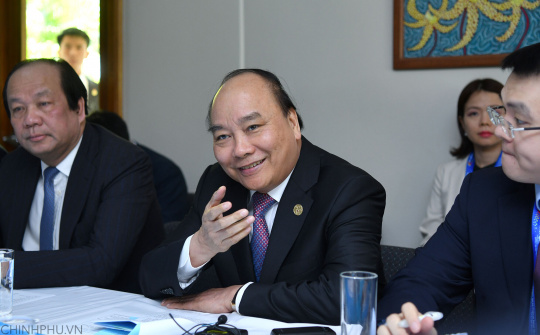 Thủ tướng gặp mặt các doanh nghiệp hàng đầu Hoa Kỳ