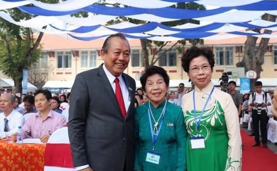 Phó Thủ tướng Trương Hòa Bình dự kỷ niệm 100 năm Trường Marie Curie