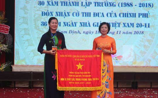 Nam Định: Trường Tiểu học Phạm Hồng Thái tổ chức Lễ kỷ niệm 30 năm thành lập