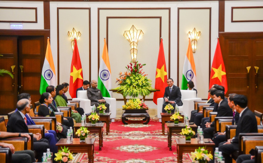 Tổng thống Ấn Độ thăm TP. Đà Nẵng