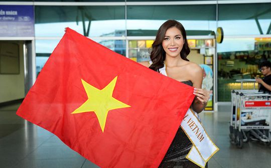 Minh Tú tự tin lên đường dự thi Hoa hậu Siêu quốc gia 