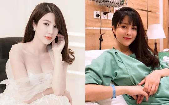 Người đẹp Diệp Lâm Anh hạ sinh công chúa sau 6 tháng kết hôn