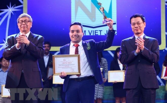 34 sản phẩm tiêu biểu được trao Giải thưởng Công nghệ số