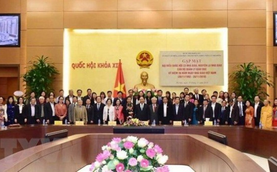 Meetings mark Vietnamese Teachers’ Day