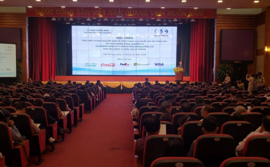 Hải Phòng: Thúc đẩy doanh nghiệp nhỏ và vừa tham gia chuỗi giá trị toàn cầu và Cách mạng công nghiệp 4.0