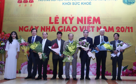 Trường ĐH Kinh doanh và Công nghệ Hà Nội tổ chức Lễ kỷ niệm Ngày Nhà giáo Việt Nam